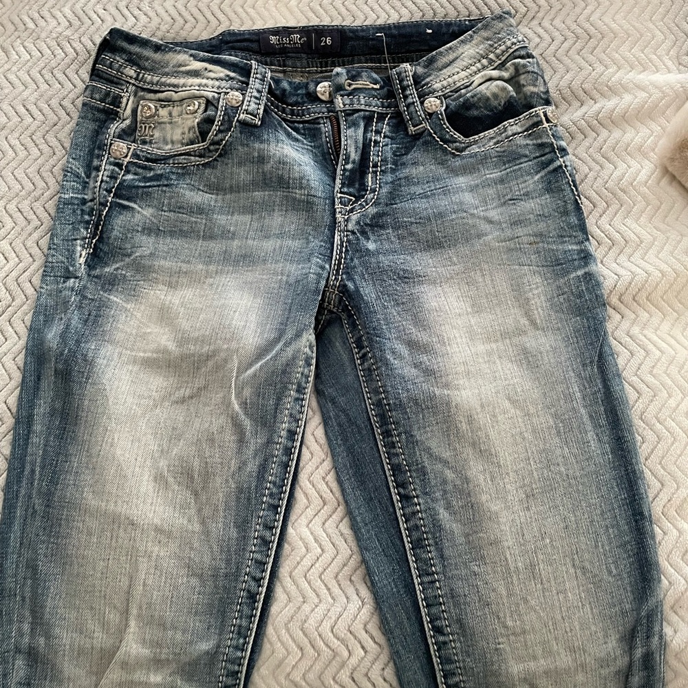 Women’s Rose Bling Miss Me Jeans
